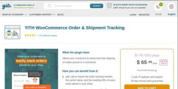 YITH WooCommerce Order Shipment Tracking